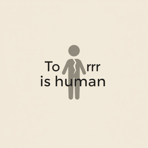 To Err Is Human Meaning