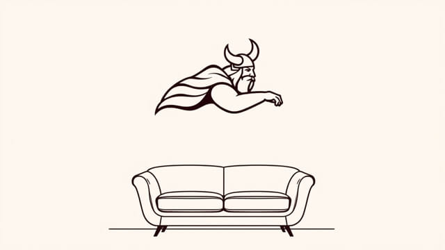 Viking Gliding Console Loveseat