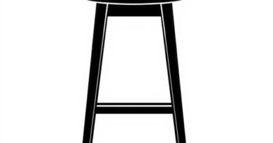 Workshop Stool With Backrest