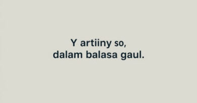 Y Artinya Dalam Bahasa Gaul