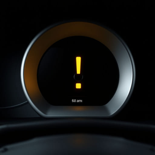 Yellow Exclamation Mark On Dashboard