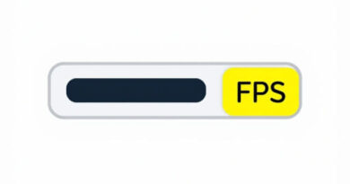 Yellow Fps Counter Top Left