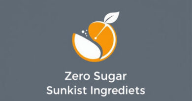 Zero Sugar Sunkist Ingredients
