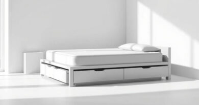 Bed with Storage Underneath