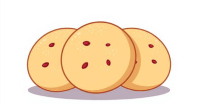 Brown Sugar Rhubarb Cookies