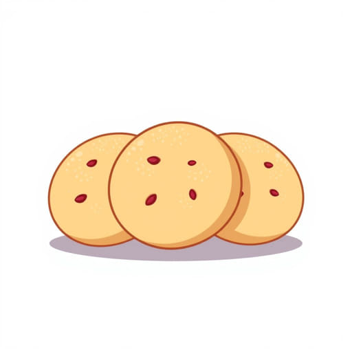 Brown Sugar Rhubarb Cookies