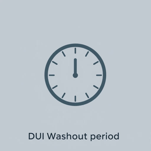 dui washout period by state
