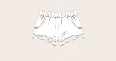 Edikted White Frilly Shorts