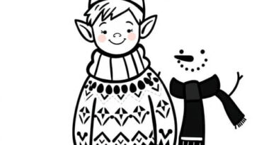 elf sweater snowman blooket