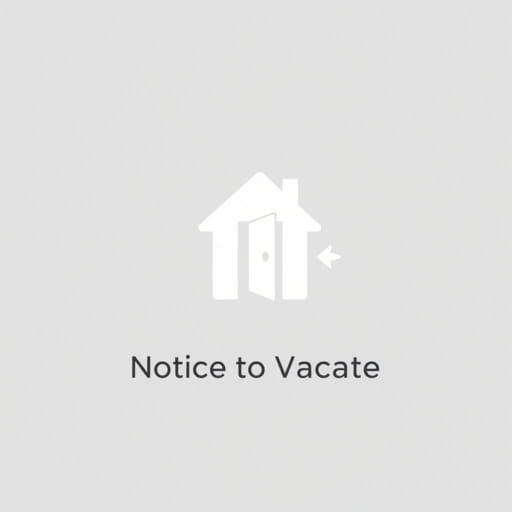 Example of Notice to Vacate