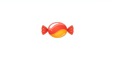 Fruity Gumdrop Nougat Candy