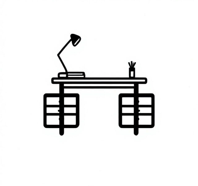 Furinno Simplistic Study Table