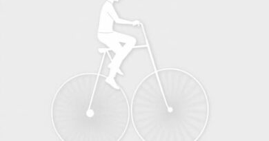 Getting On a Penny Farthing