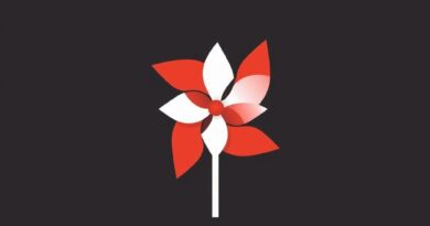 Give Red and White Pinwheel
