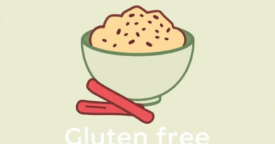 Gluten Free Rhubarb Crumble