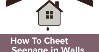 How to Check Seepage in Walls