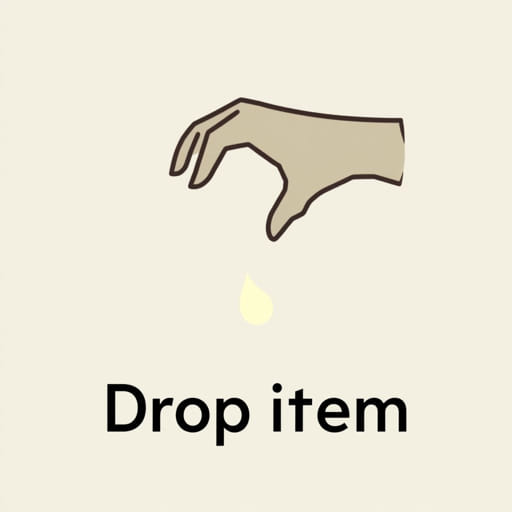 How to Drop Items in Oblivion
