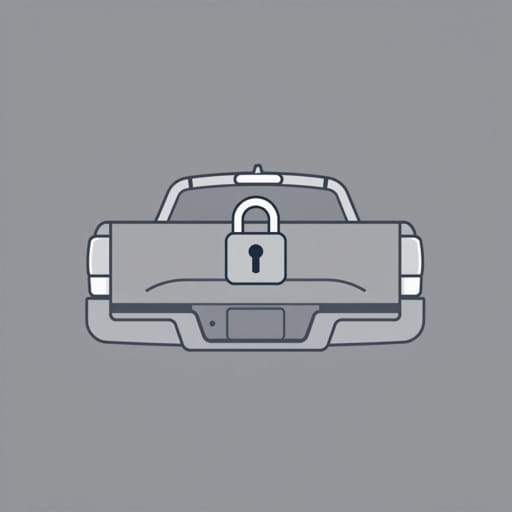 How to Lock Tacoma Tailgate