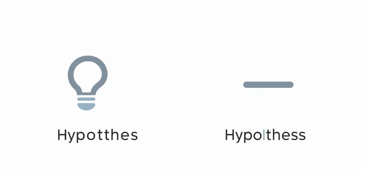 Hypothesis and Null Hypothesis