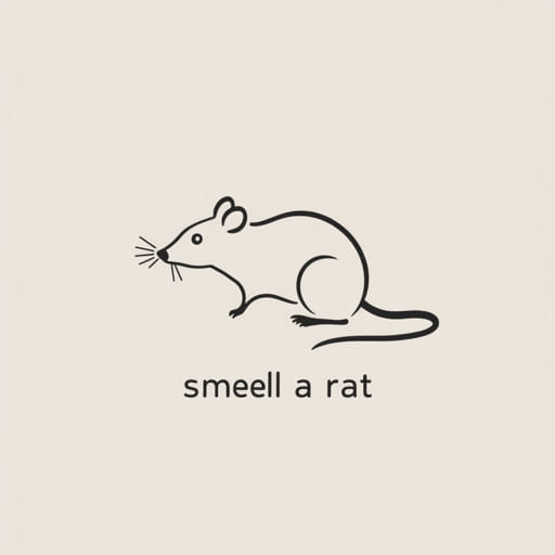 I Smell a Rat Idiom Meaning
