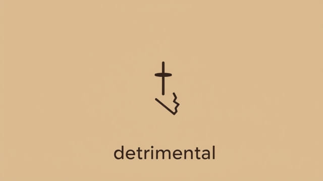 Kannada Meaning of Detrimental