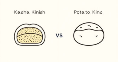Kasha Knish vs Potato Knish
