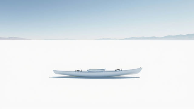 Kayak Bonneville Salt Flats