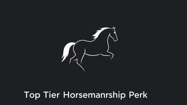 KCD Best Horsemanship Perks