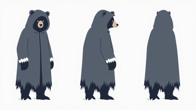 LOTRO Bearskin Winter Cloak