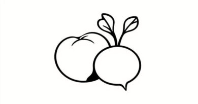 metaphor white peach turnip