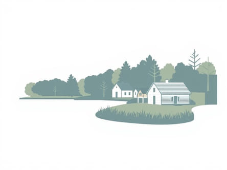 Algonquian Village On The Pamlico River