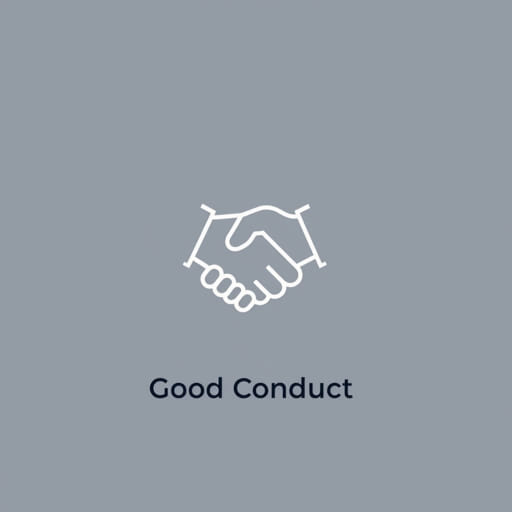 Application Of Good Conduct