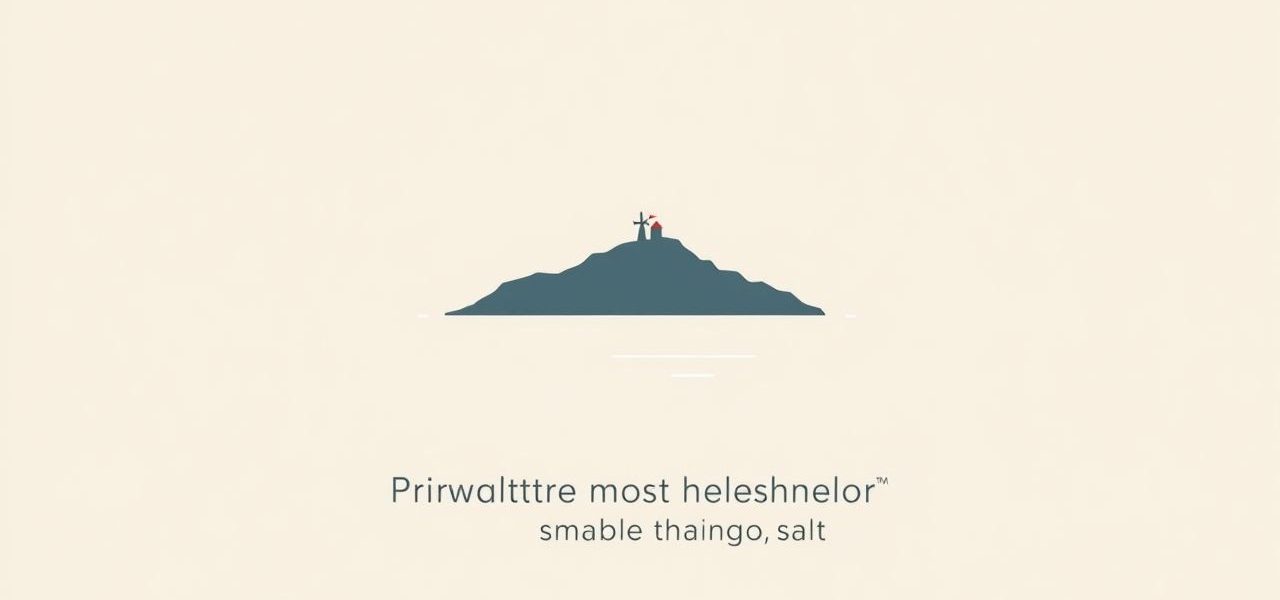 Britain'S Most Remote Inhabited Island