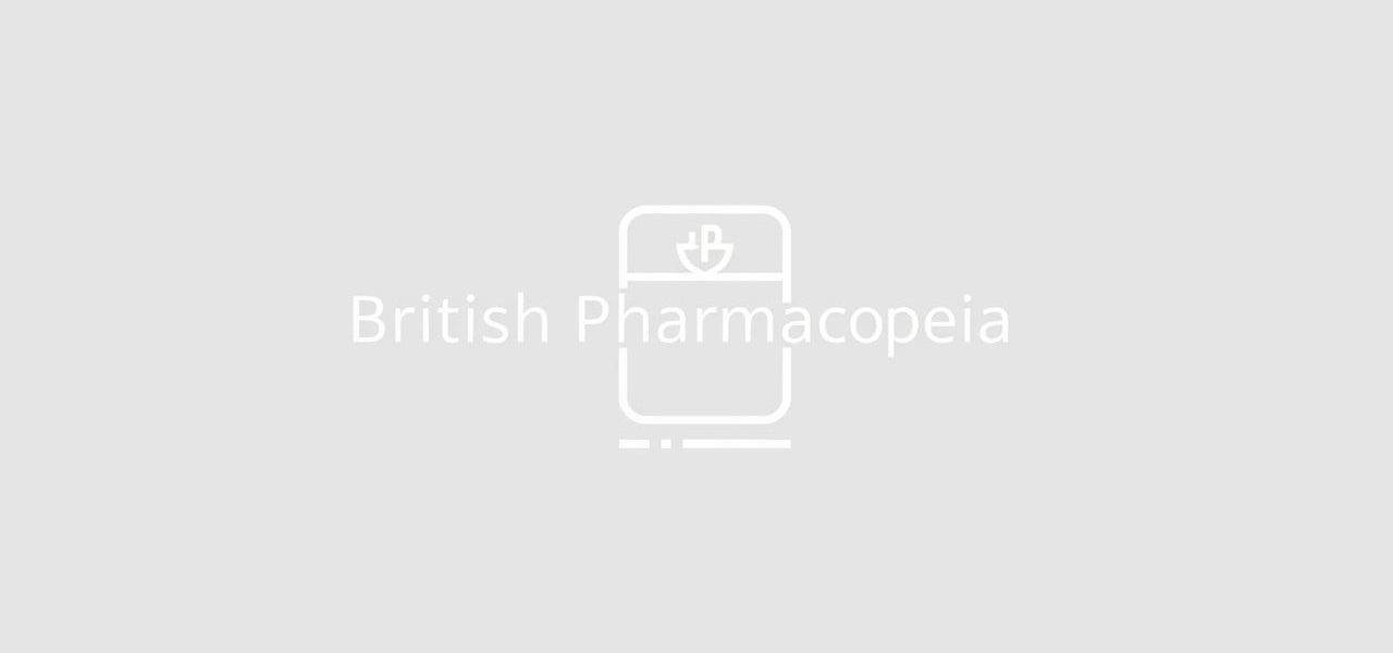 British Pharmacopoeia Appendix Xvi B