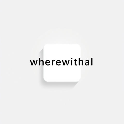 Crossword Clue Wherewithal 5 Letters