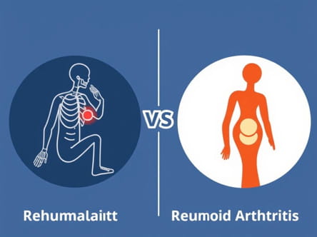 Difference Between Rheumatism And Rheumatoid Arthritis