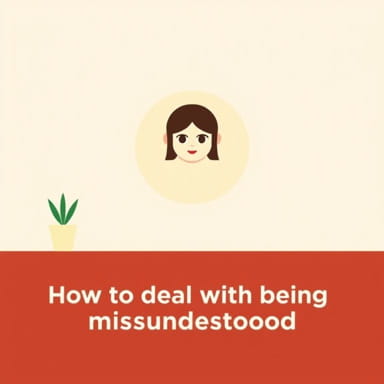 How To Deal With Being Misunderstood