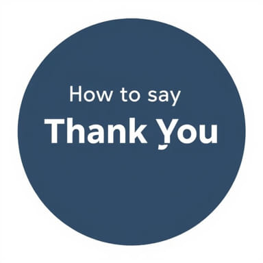 How To Say Thank You In Legalese