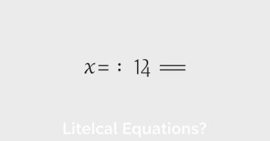 What Are Literal Equations