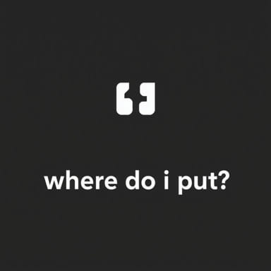 Where Do I Put Parenthetical Citations