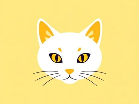 Yellow Puss In Eyes