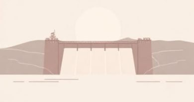 Dam On Narmada River