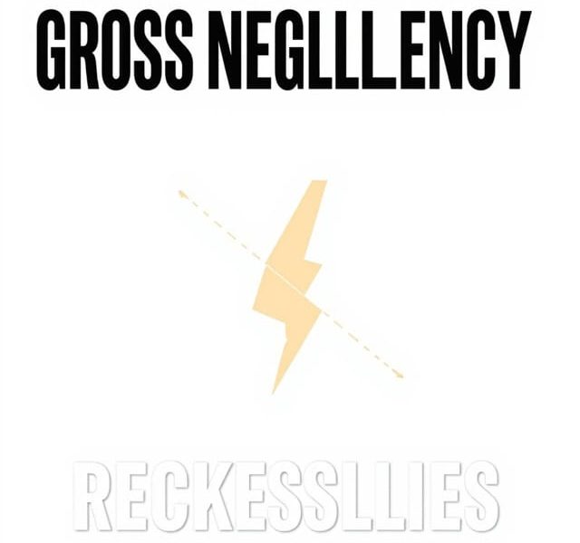 Gross Negligence Vs Recklessness