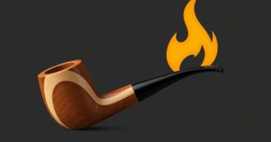 Kaywoodie Flame Grain Meerschaum