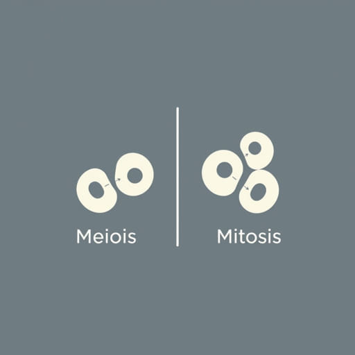 Meiosis Y Mitosis Diferencias