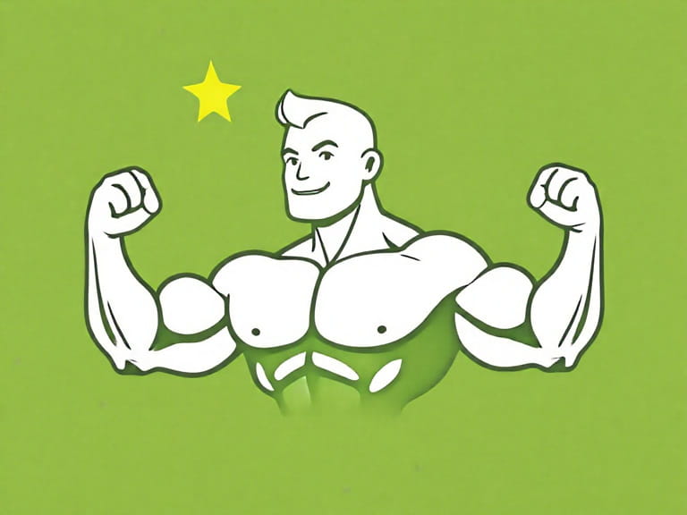 Muscle Man And Starla