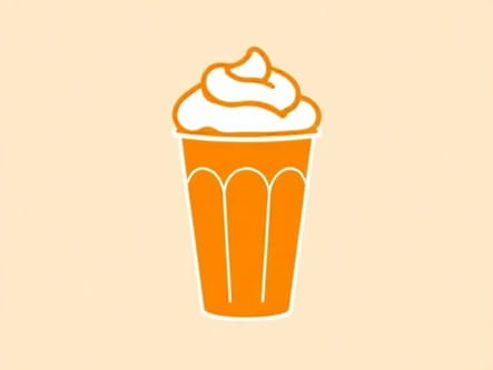 Orange Mocha Frappuccino Gif