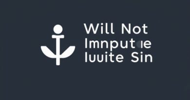 Will Not Impute Sin