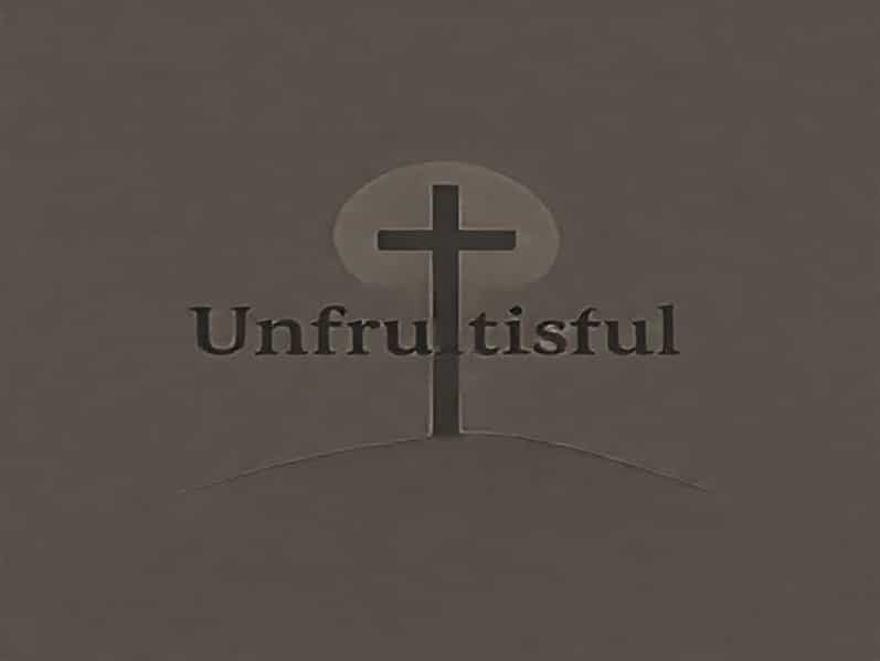 Biblical Meaning Of Unfruitful