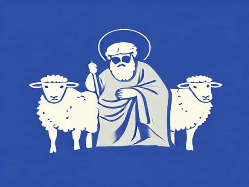 David Tended The Sheep